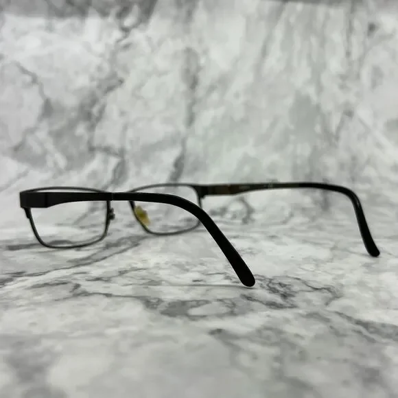 Safilo Elasta 7196 0JWU Eyeglasses Frames Brown Rectangle full Rim 47-19-145 - Picture 7 of 12